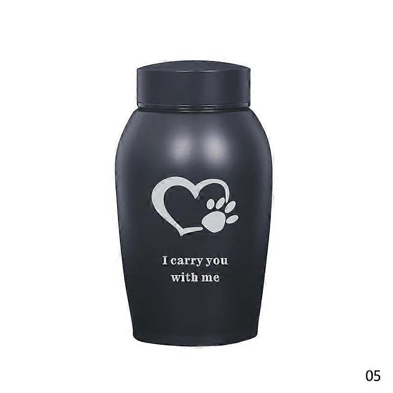 Urne in acciaio inox Animali domestici Cane Gatto Uccelli Topo Cremazione Ceneri Urna Ricordo Colombario Colombario Animali domestici Memoriali Urn...