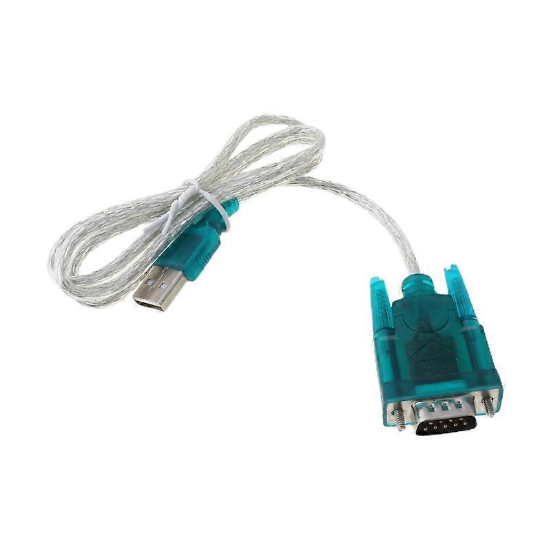 Schwarz USB zu RS232 RS-232 (DB9) Serielles Kabel Standard Adapter Konverter kompatibel für PC