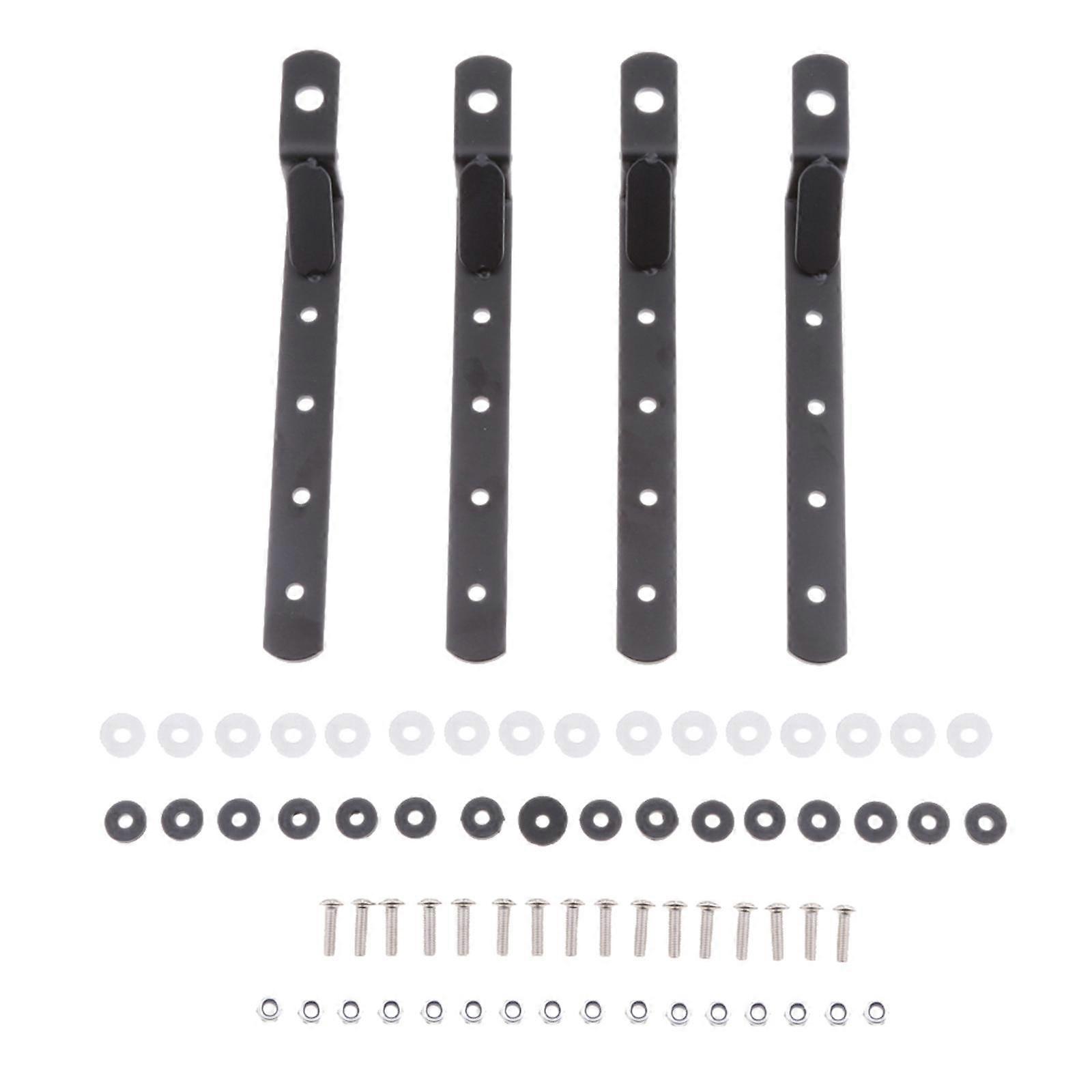 Universal Heavy Duty Motorcycle Soft Hard Saddle Bags Saddlebag Mounting