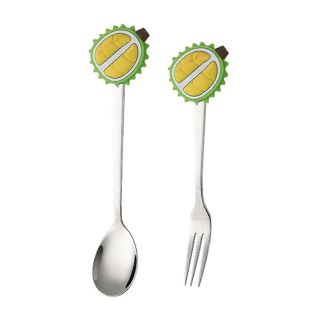 3pcs Cutlery Set Tableware Tableware Fork Spoon Stainless Steel Creative