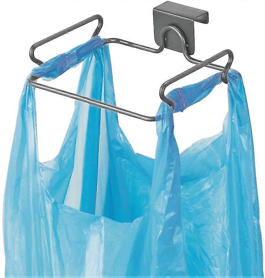 Metal Wire Small Garbage Container, Trash Bag Holder Rack