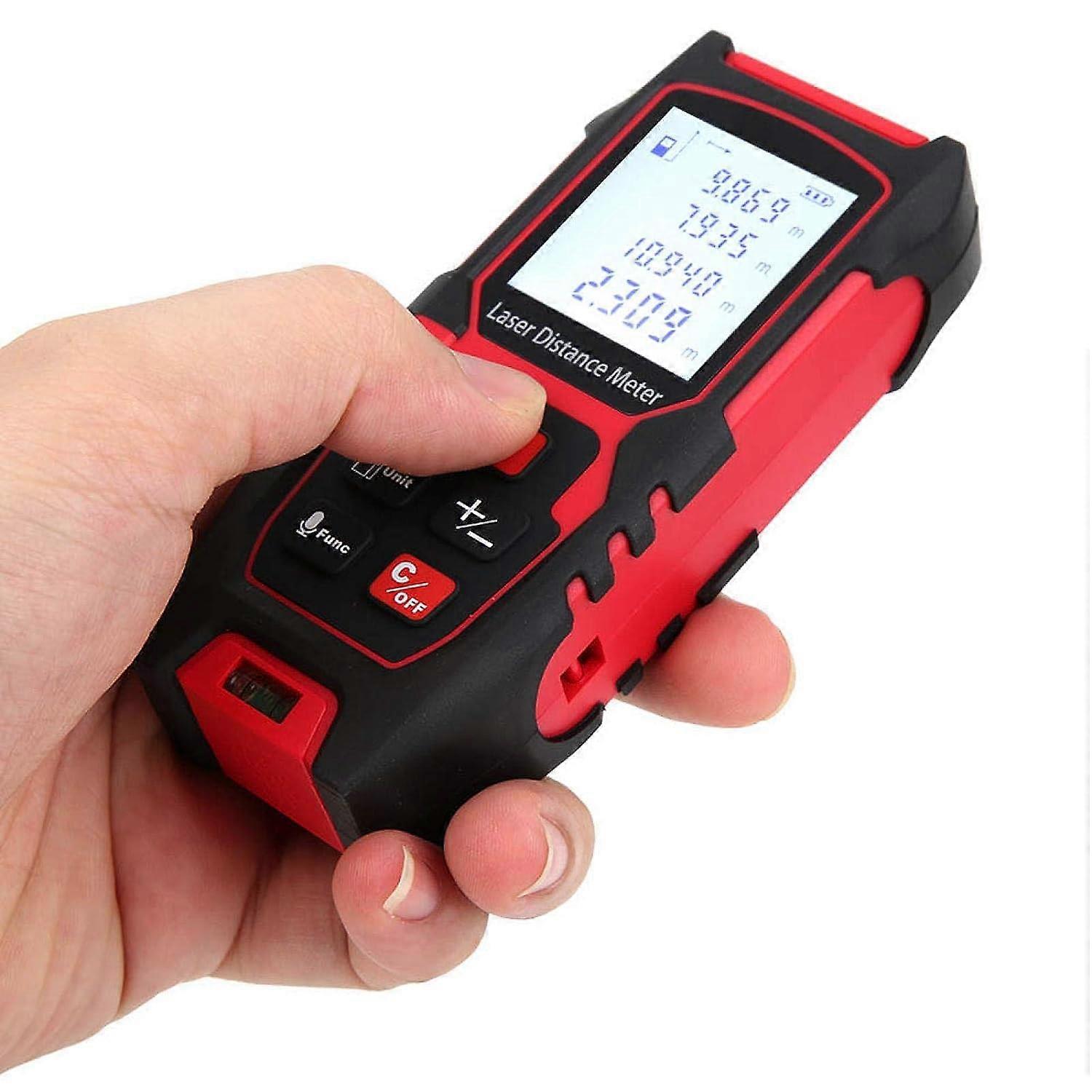 Portable Laser Range Finder, Infrared Range Finder Portable Altimeter High Accuracy Portable Laser Indoor Measurement(80M)