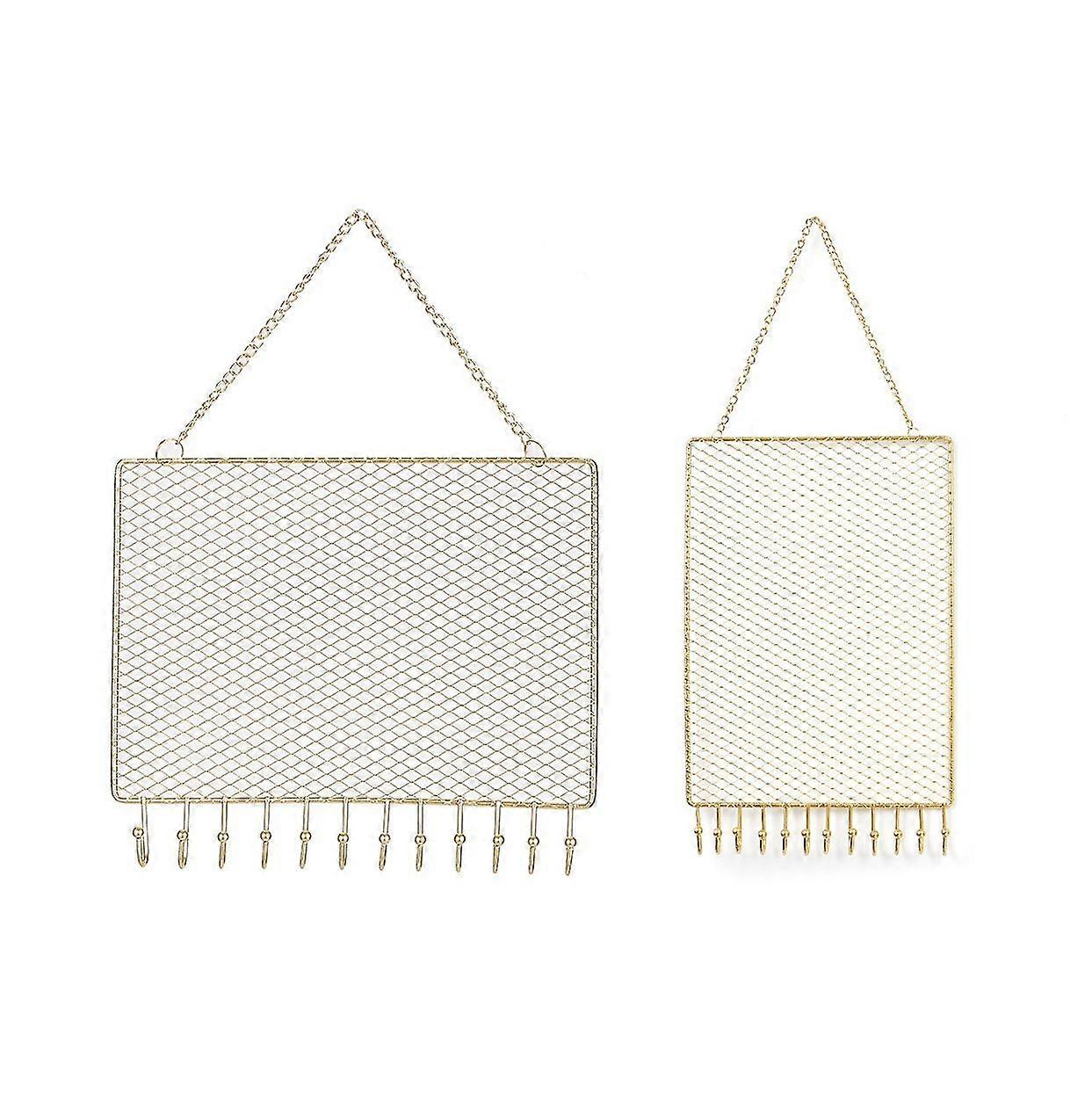 2 Pack Earring Holder Hanging Earring Organizer Display Decorative