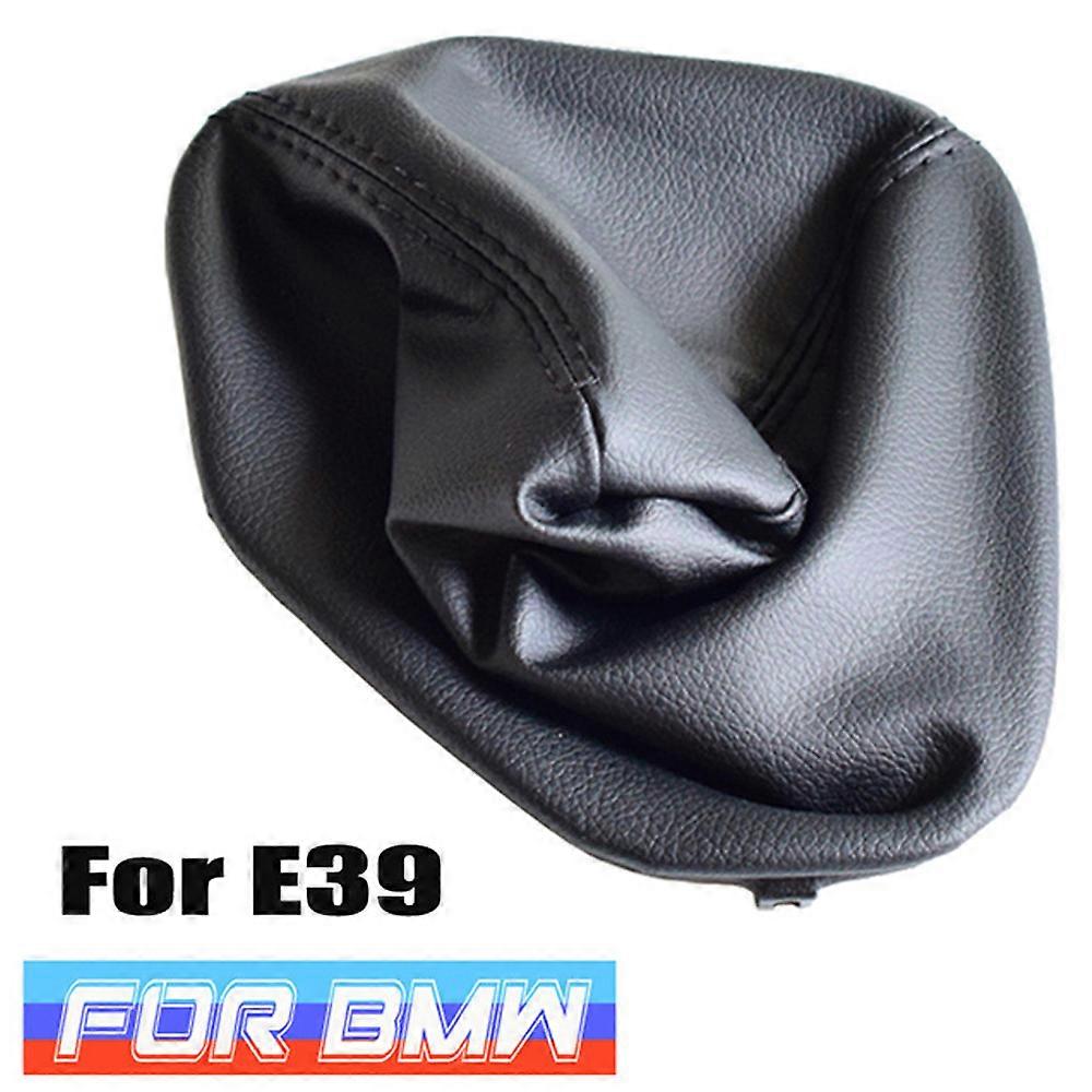 Manual Leather Car Shift Gear Knob Lever Gaitor Boot Cover Frame For BMW E81 E92 E87 E88 E90 E91 E92 E93 E30 E36 E46 E39