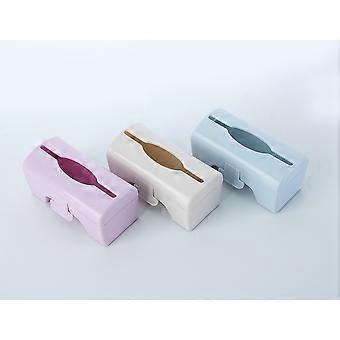 3 Pack Kitchen Bathroom Living Room Wall Mounted Plastic Garbage Bag Storage Box