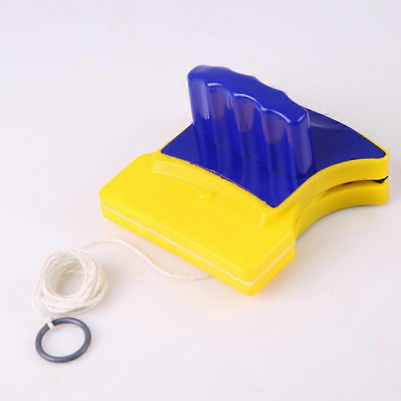Magnetic window cleaner for convenient cleaning of windows and double glazing on both sides