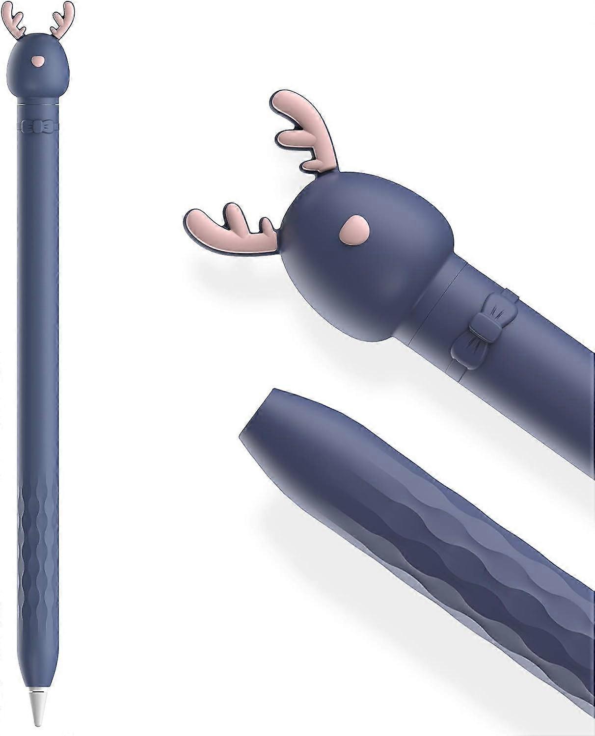 Cute Cartoon Case for Apple Pencil 1st Generation, Soft Silicone Case Cover Accessories Protective Apple Pencil 1st Generation (Apple Pencil 1st, Anim