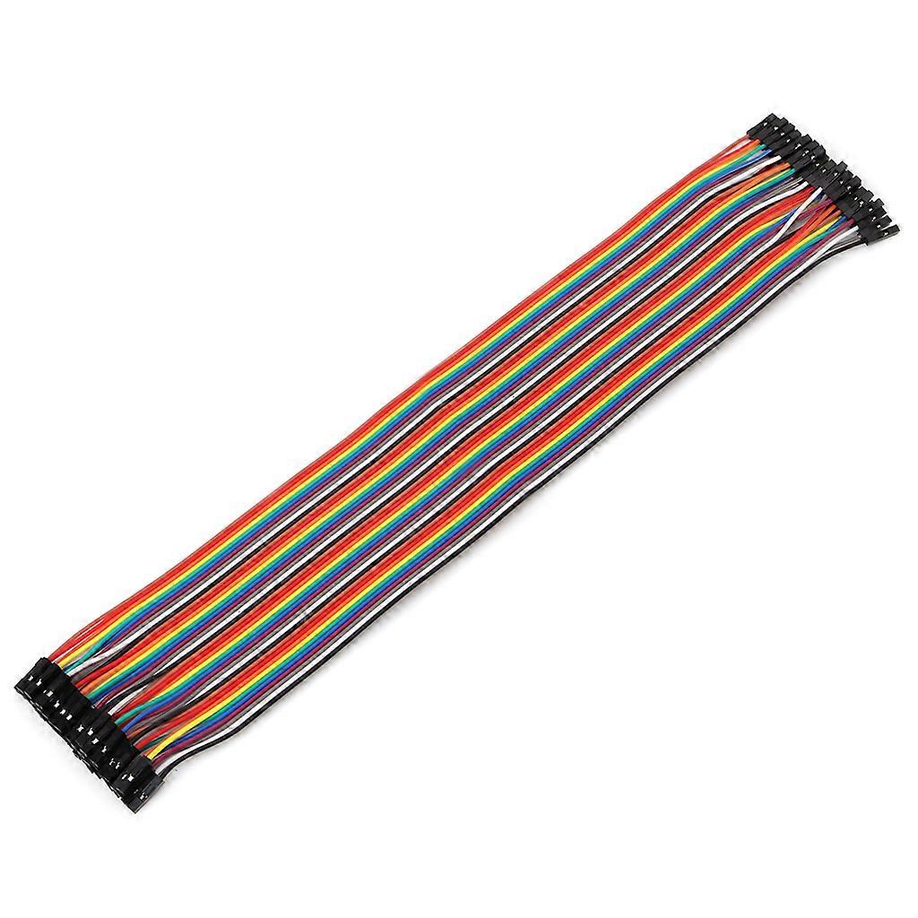 40PCS for Dupont Wire 30cm Cables Line Jumper 1p-1p pin Connector Female to Fema