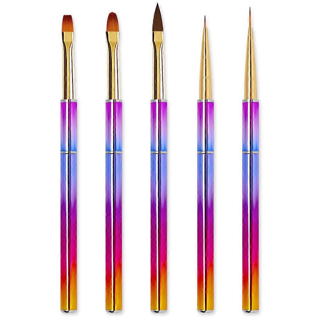 5pcs Makeup Brushes Tool Set Cosmetic Powder Eye Shadow Foundation Blush