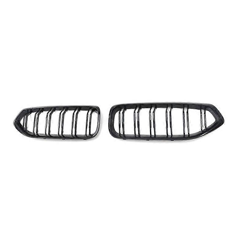 New Look Car Grille Grill Front Kidney Glossy 2 Line Double Slat For BMW Z4 G29 2020 2021 2022 2023 Gloss Black Dual Line