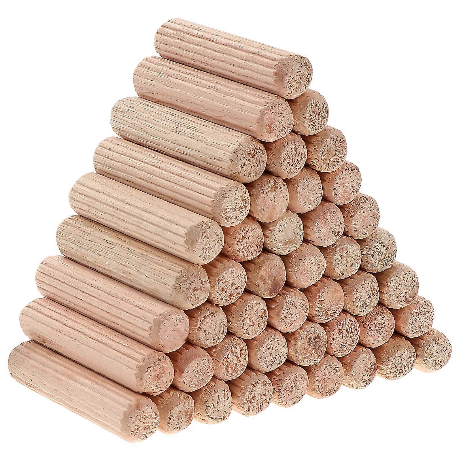 1000 Pieces Dowels Hardwood Dowels Beech Dowels for Furniture Craft and DIY Projects 8x40mm