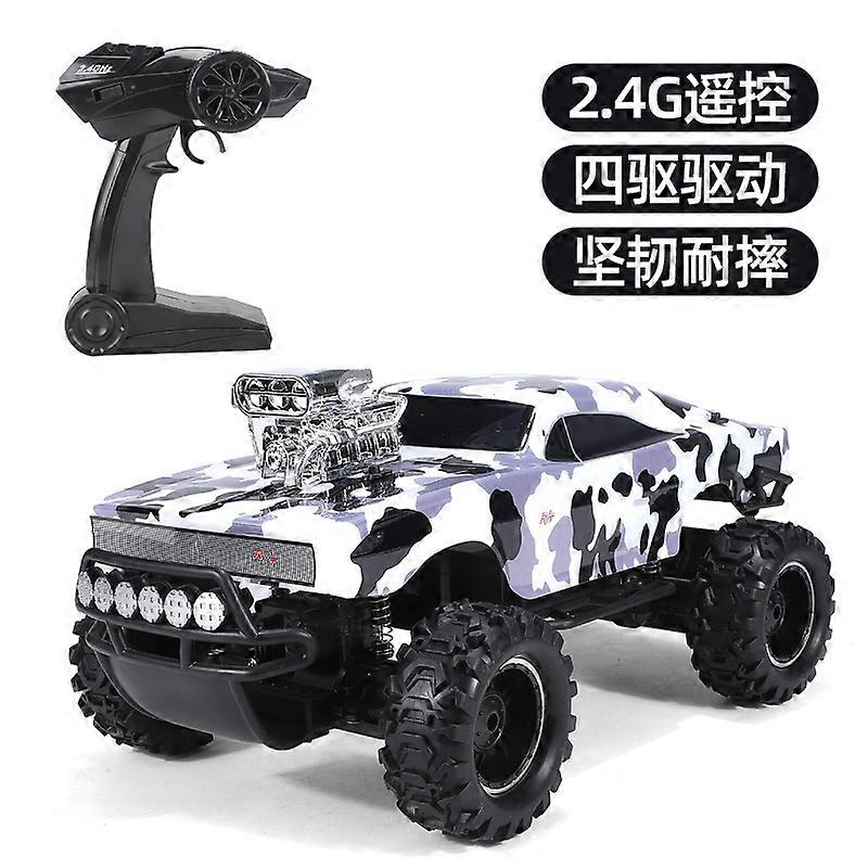 كبير 1/10 2.4G 4WD RC سيارة للتحكم عن بعد عالية السرعة 28 كم / ساعة تسلق الطرق الوعرة الزاحف نموذج السيارة RTR اللعب الطريق شاحنة الوحش