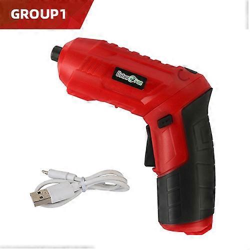4.2V Electric Screwdriver Rechargeable Cordless Power Drill Screw Driver Kit Maximum Screw Diameter ABS Makings