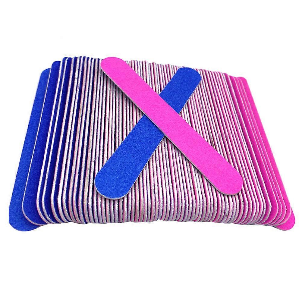 100 Pcs Buffer Block Nail File Nail Files Grinding Nail File Portable Nail Drill Nail Buffering Files
