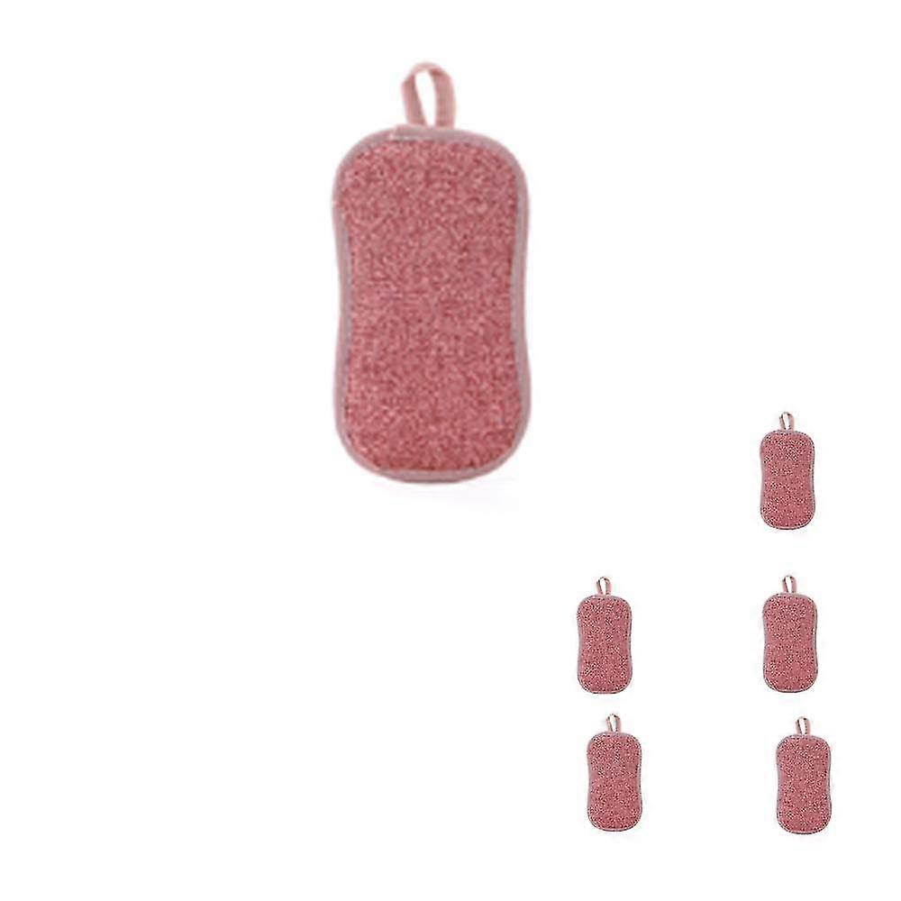 6 Anti-scratch Double-sided Scrapers. The Antibacterial Microfiber Sponge Effectively Cleans All Surfaces