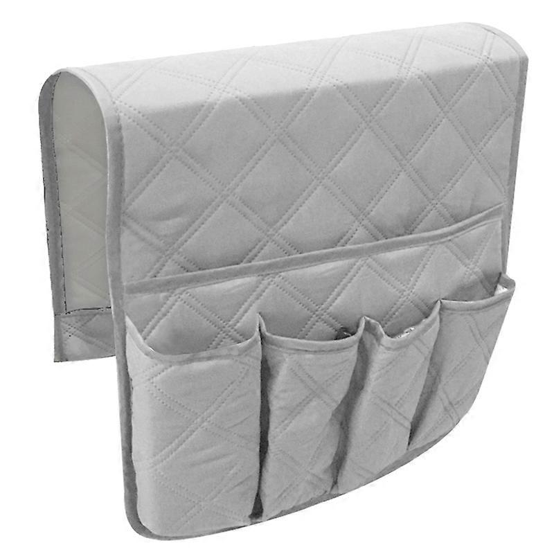 Couch Hanging Caddy Large Capacity Anti-deformation Polyester Remote 5 Grids Control Sofa Hanging Caddy Household Supplies