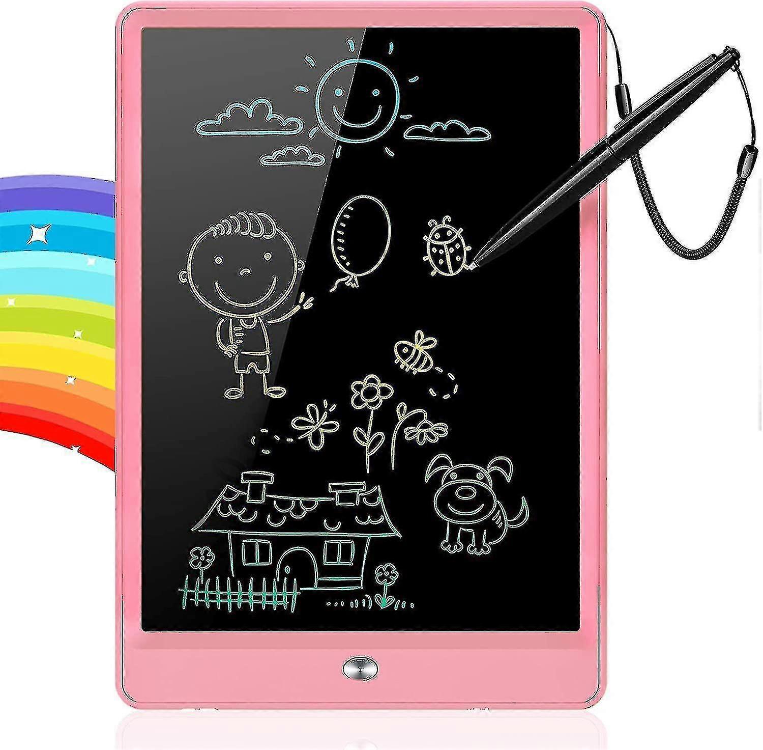 Lcd Writing Tablet Erasable Doodle Board Kids Reusable Drawing Pads Small Blackboard