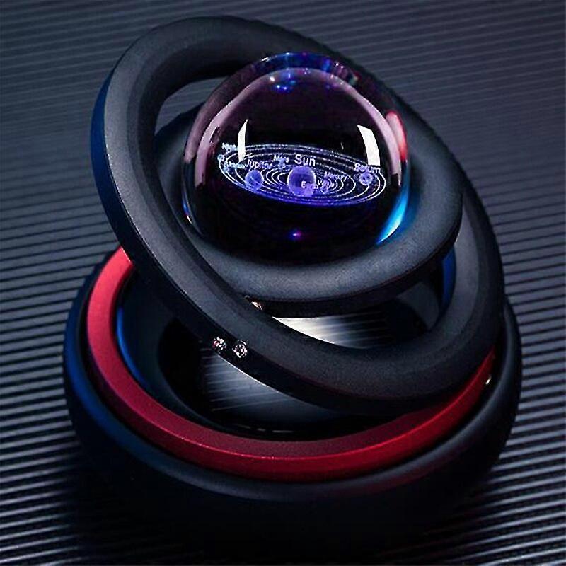 mode solbil luftfrisker stjerne tema solbil duft bil dekoration (sort)