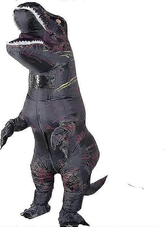 大人の膨脹可能なT-rexの恐竜のコスチュームの空気は恐竜のコスチューム面白いハロウィーンのコスチュームのコスプレの仮装を吹き飛ばす
