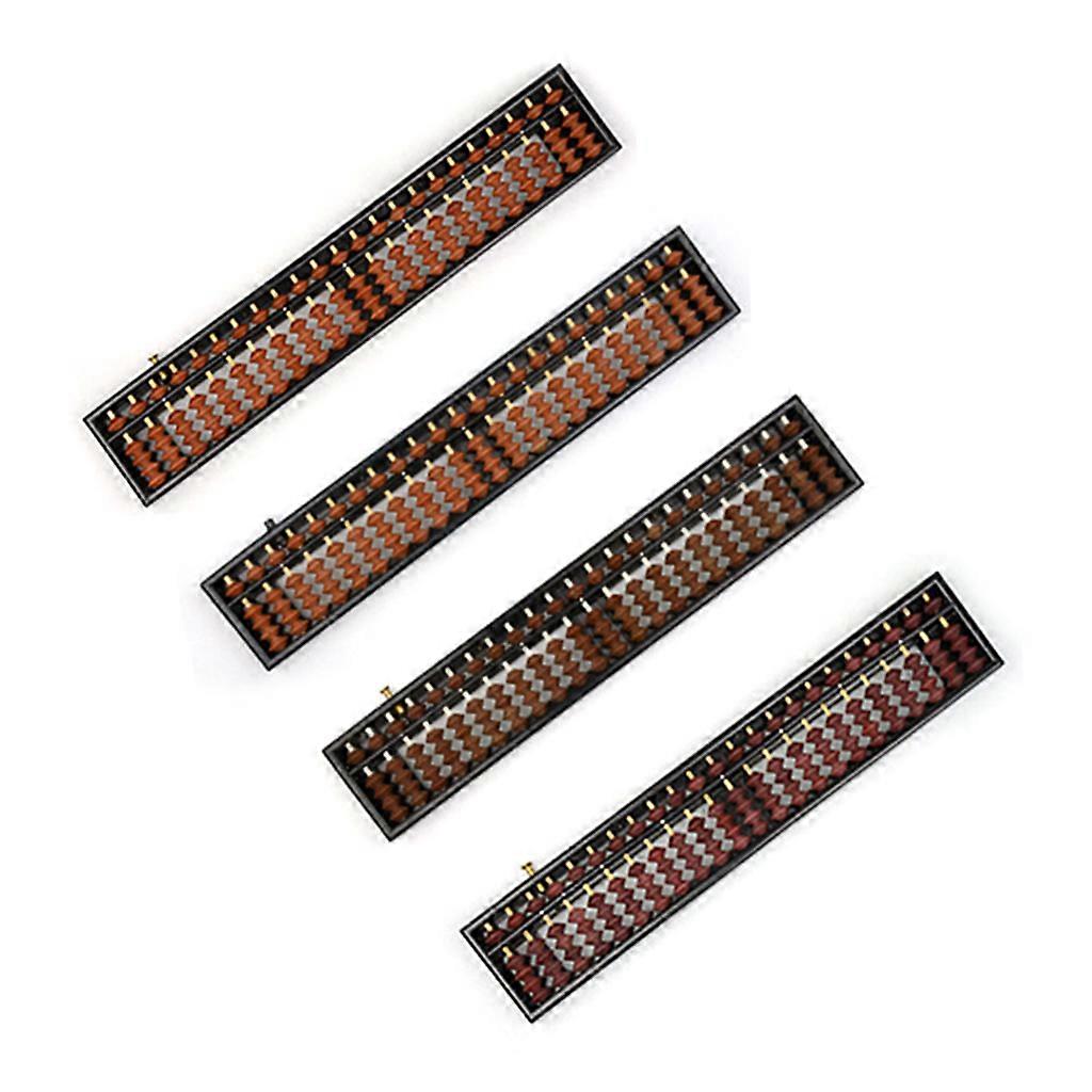 Portable Chinese 23 Digits Column Abacus Arithmetic Soroban Calculating Counting