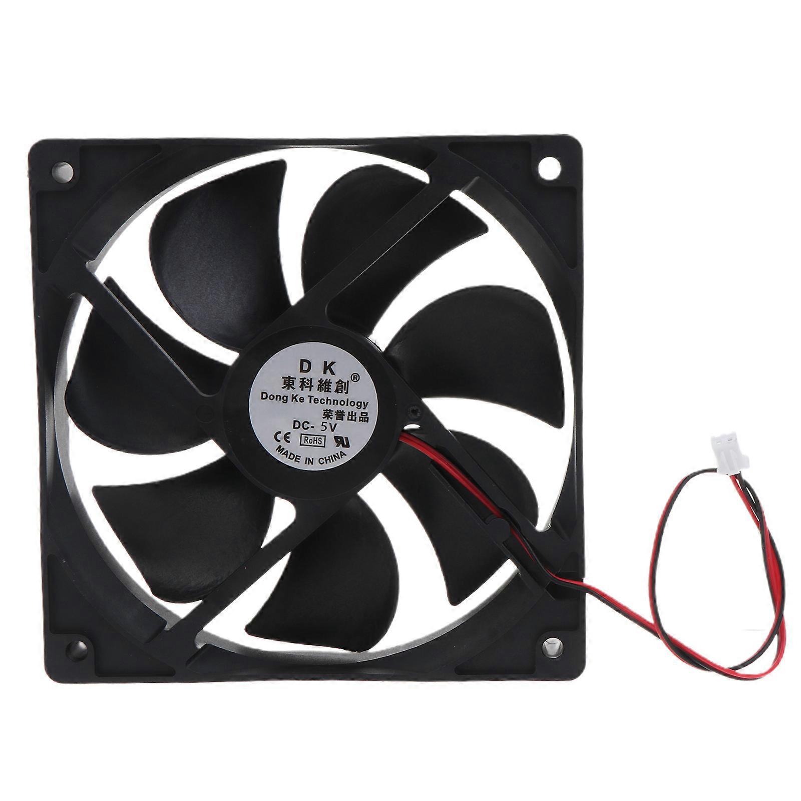 12cm CPU Cooling Fan Computer for Case Cooler 5V 12V 24V 120mm PWM Mute Fan 1500RPM