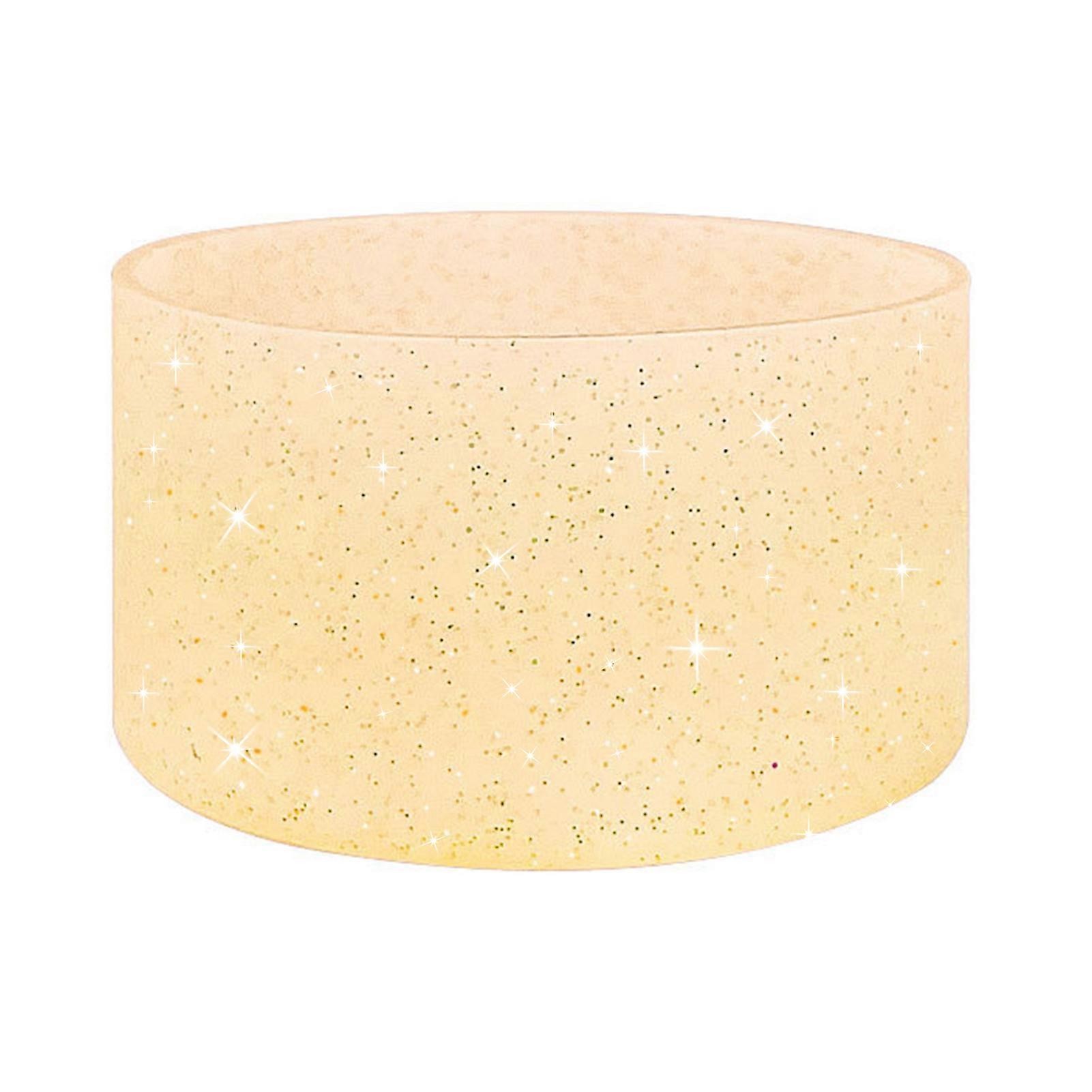 Glitter Silicone Water Bottle Boot Sleeve Non-slip Insulation Cup Bottom Protector Anti-scalding Flask Cup Bottom Bumper Water Cup Protective Accessor