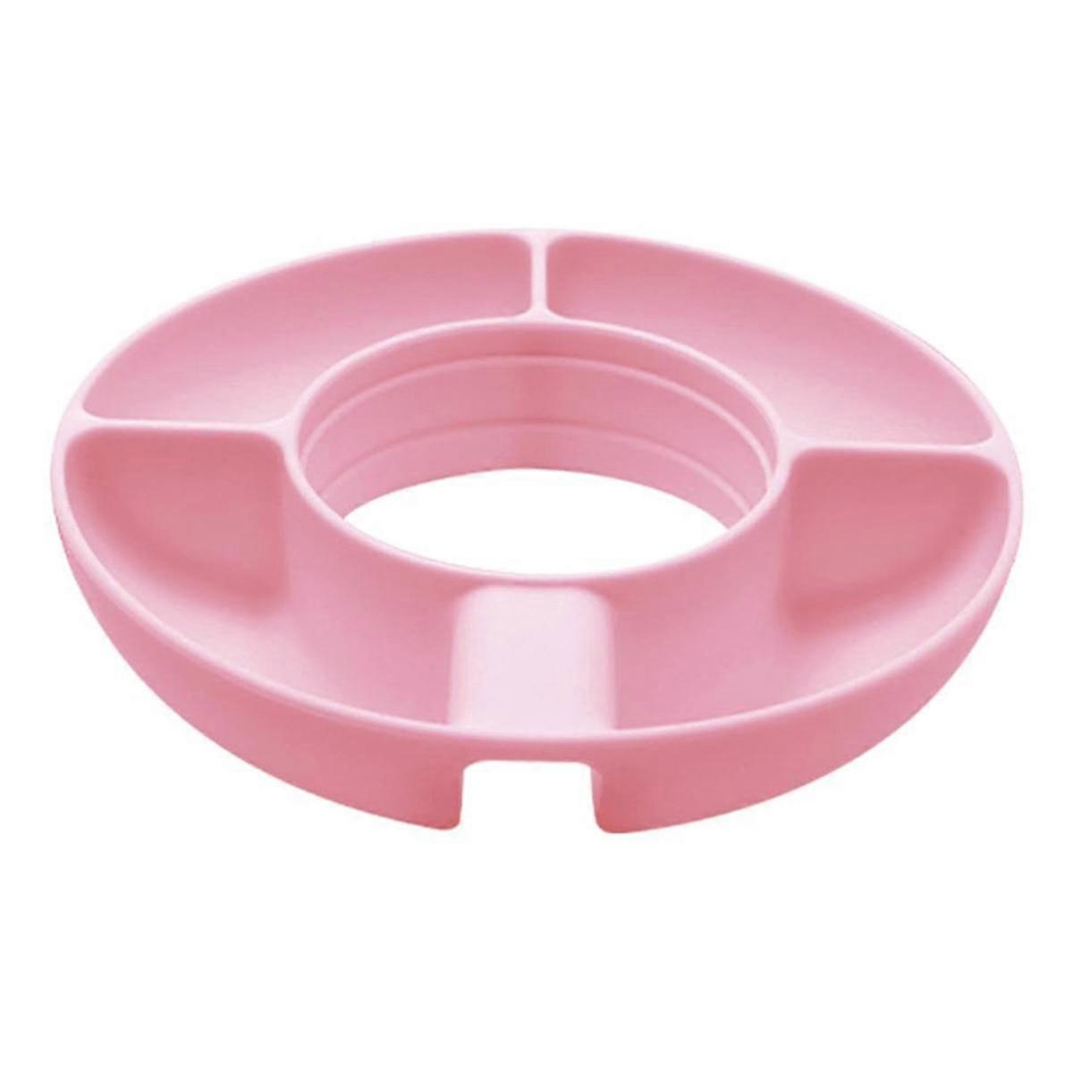 Snack Bowl for 40Oz Cup with Handle Reusable Snack Tray with 4Compartment Portable Holder for Snack Tray