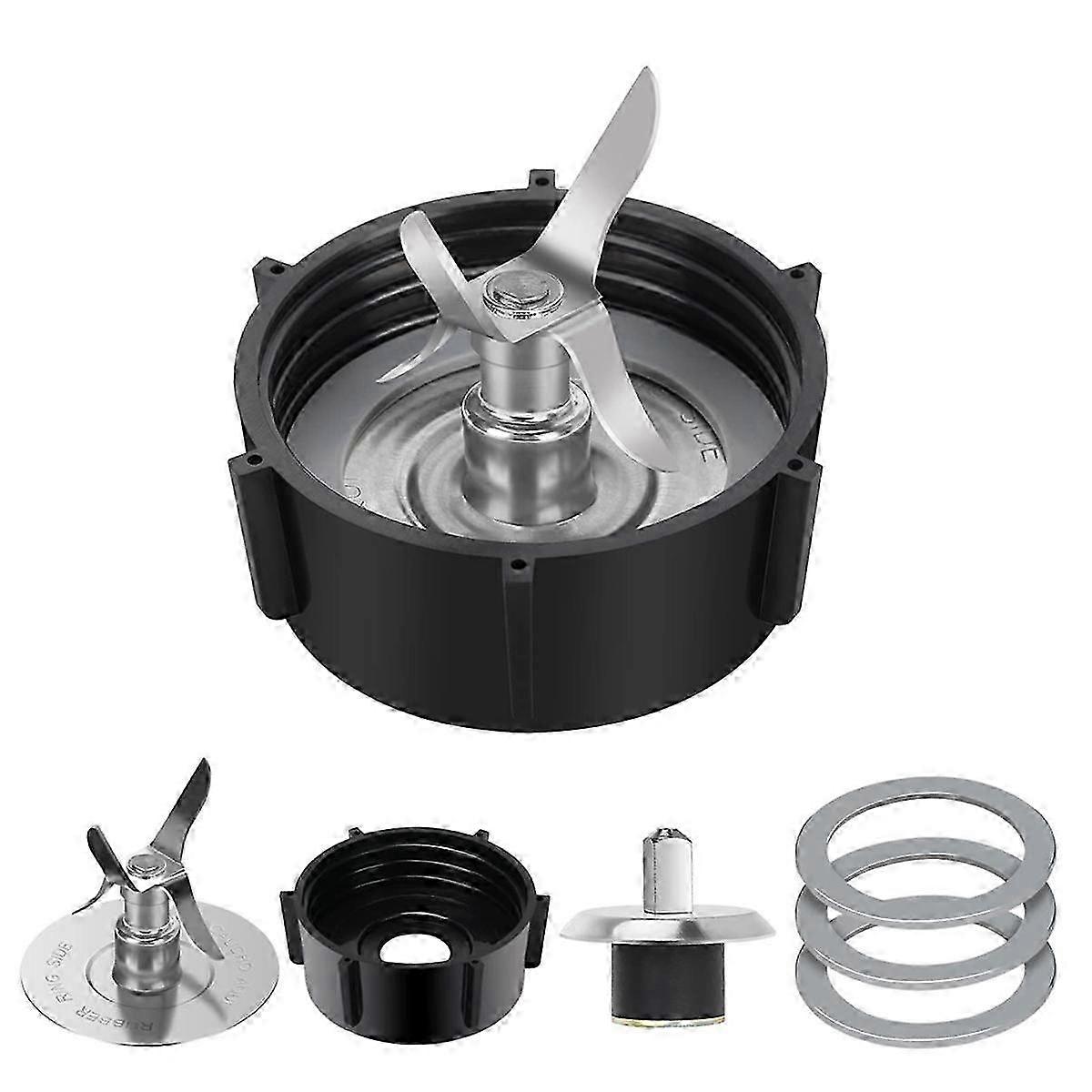 For Blender Replacement Parts Blender Ice Crusher Blade With Jar Base Cap,for Aspas Para Licuadora Blender