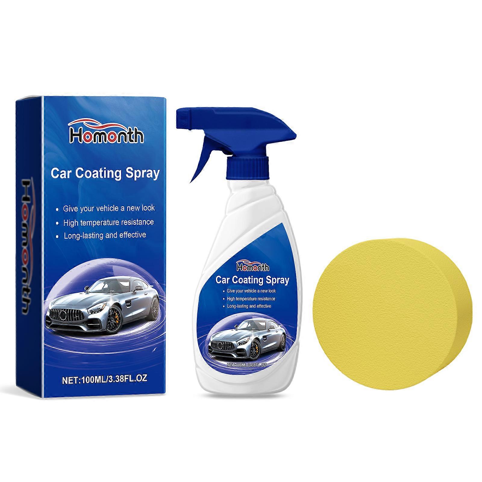 Premium Car Coating Agent - Enhance Gloss, Protect Against Scratches & Stains, Easy Spray & Wipe Application, Long-Lasting Paint Protection for a Show