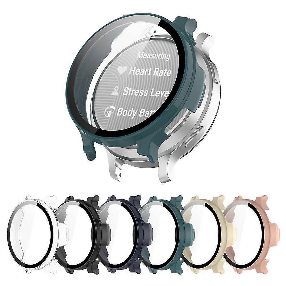 Tempered Glass Case For Garmin Lily 2 Active Screen Protector Cover Shell Frame