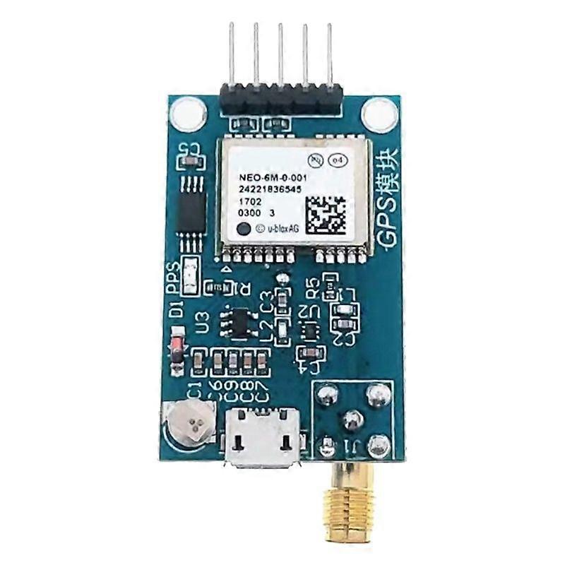 GPS-modul NEO-6M satellitpositioneringsmoduludviklingskort til STM32 C51 51 MCU mikrocontroller