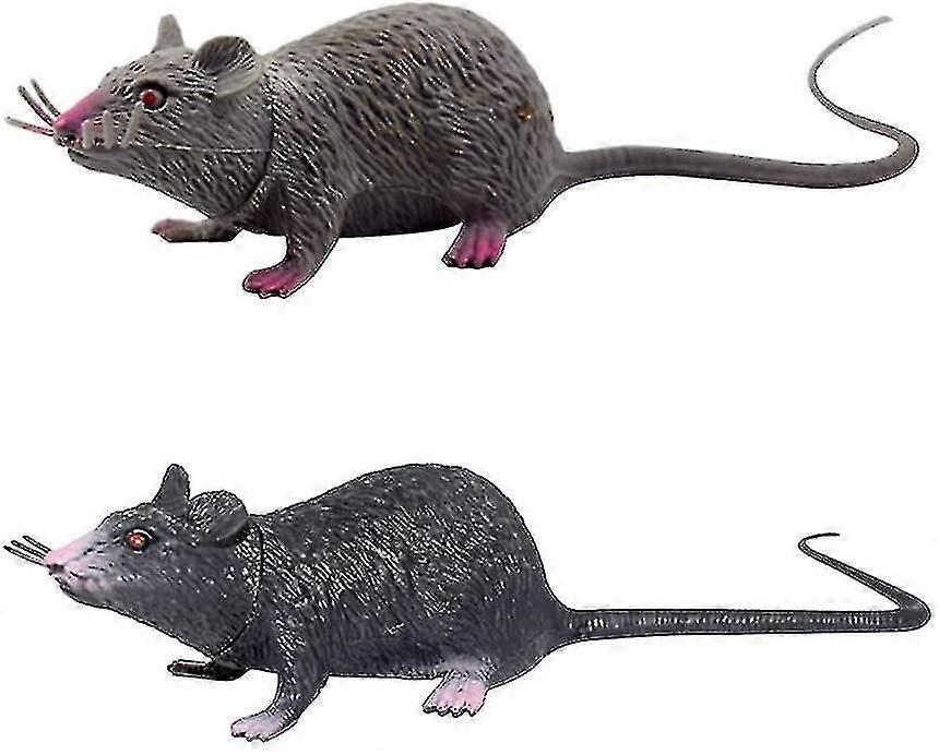 2個入り 本物そっくり フェイクマウス リアルマウス おもちゃ 不気味なネズミのおもちゃ ハロウィン いたずらおもちゃ 不気味なハロウィン