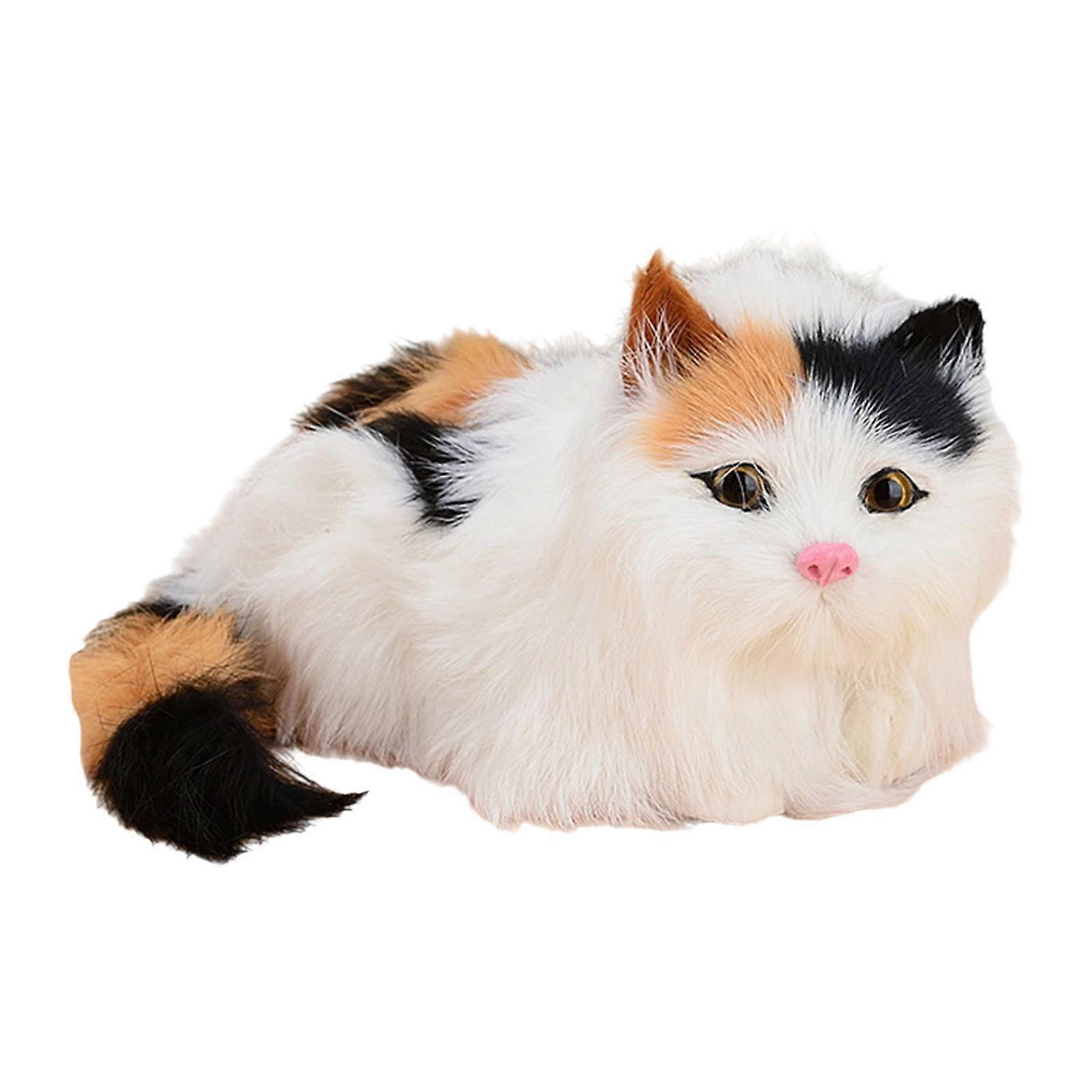 Plush Cat Doll Cat Plush Toy Decorative Cartoon Huggable Comfortable Snuggling