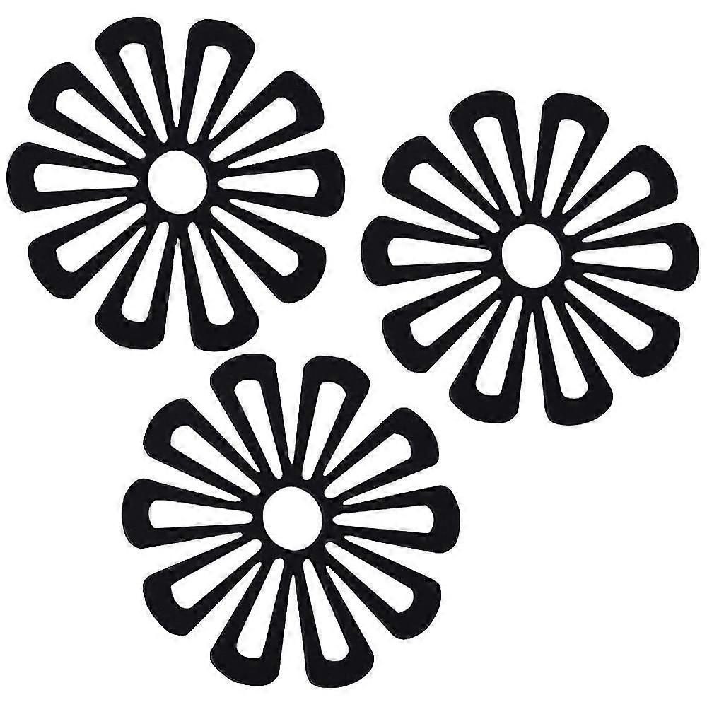 Silicone Trivet Mat Hot Pads For Kitchen Table Counter Up To 440f Heat Resistant Non-slip Trivets