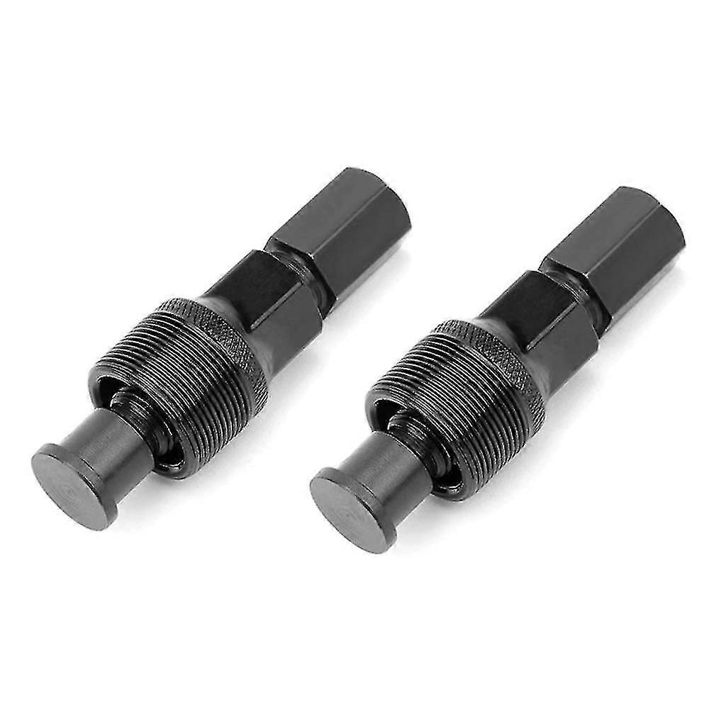 Bike Crank Puller Bicycle Crank Removal Compact Removal Tool Black, 2 Pcs