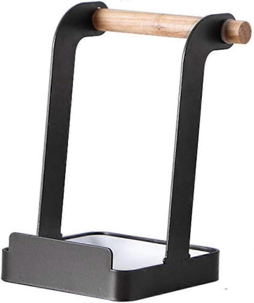 Multifunctional pot lid spoon rack for kitchen storage