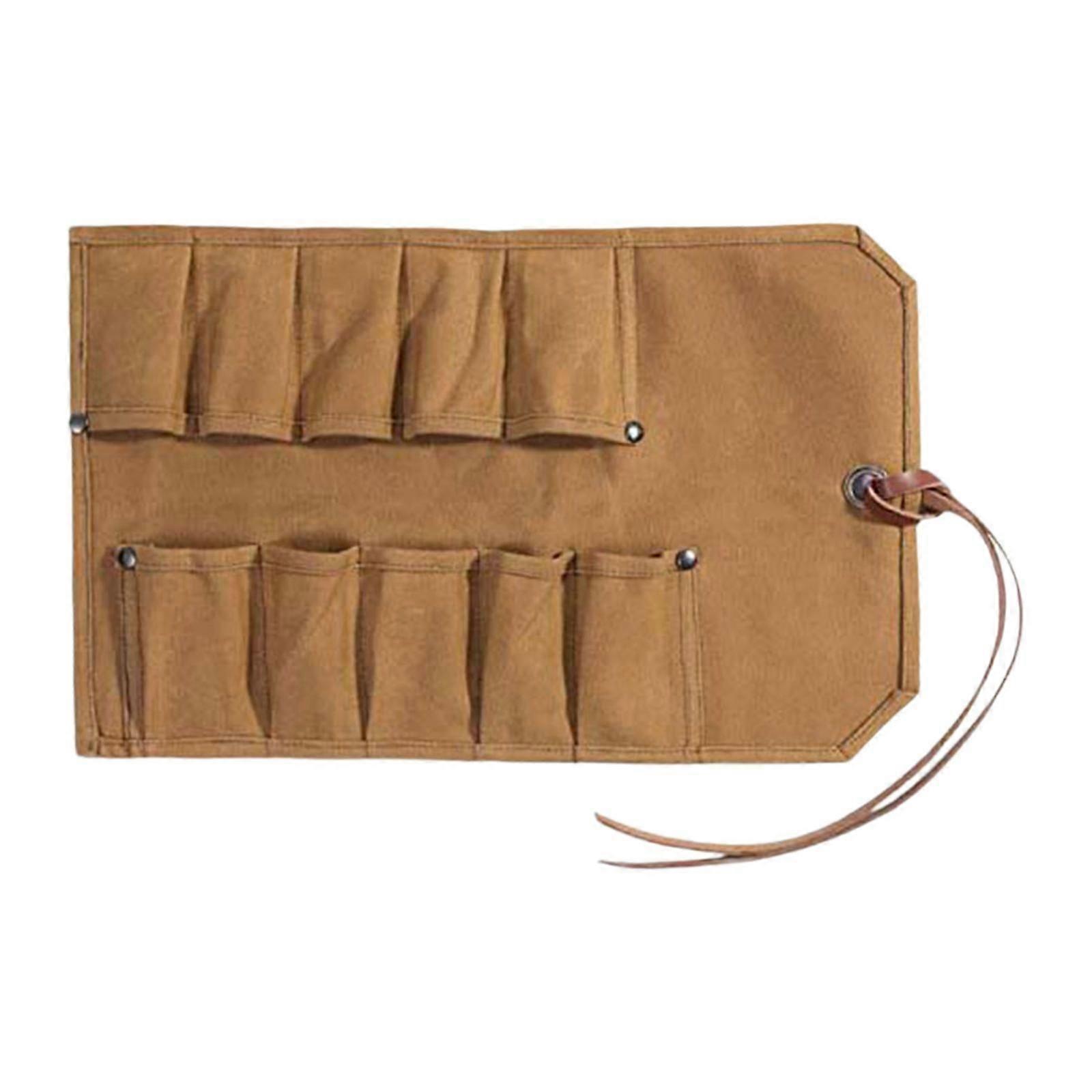 Roll up Tool Bag Small Tool Storage Bag Tool Roll Bag for Maintenance Travel