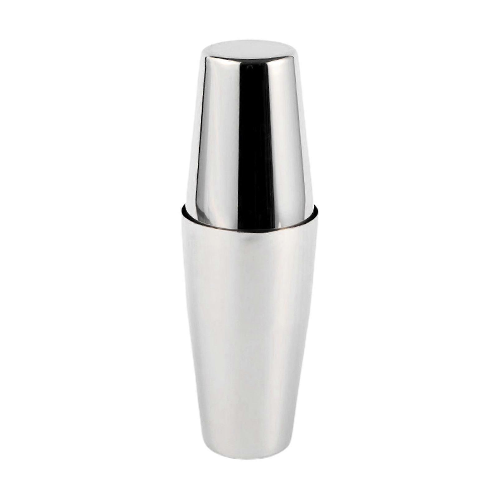Clear-Beverage Shaker-Cup Drink-Mixer for Bar Party Home Use 820/550ml-Shaker Wine-Shaker Bar Mixing Tool-Shaker  silver
