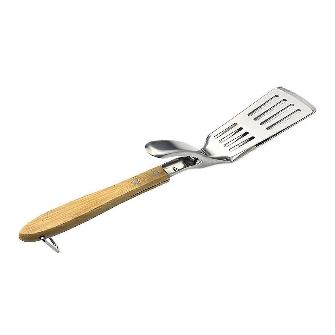 2-In-1 BBQ Spatula Clip With Grill Shovel Design For Grilling Multipurpose Grill Tool