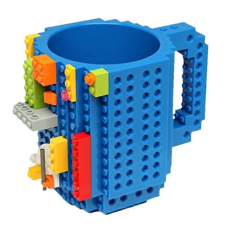 350ml Funny Build A Brick Mug Novelty Coffee Mugs/Cups Tea Beverage Cup DIY Block Puzzle Mug