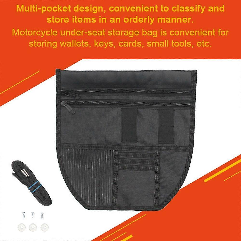 Motorcycle Underseat Storage Bag Tool Pouch Organizer Replacement for Nmax 155 V1/V2