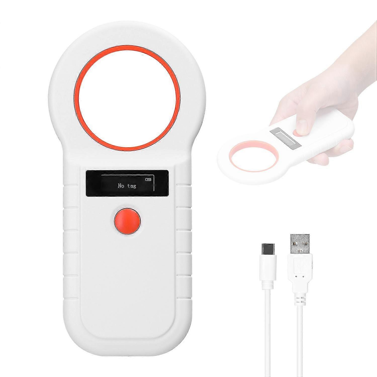 Pet Microchip Reader Scanner Wireless RFID Handheld Chip Scanner Rechargeable Animal Tags Scanner wi