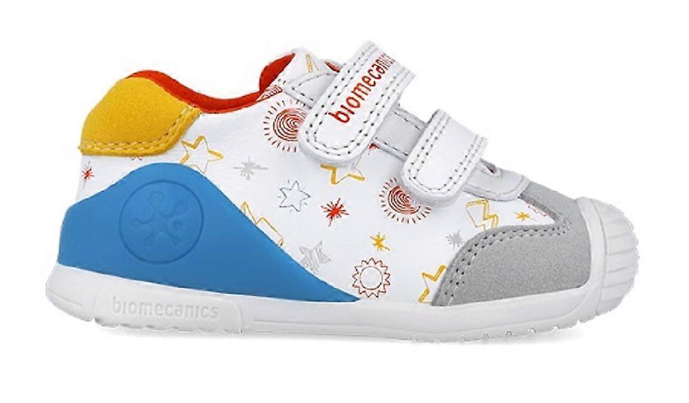 Biomecanics Boys 252115-C835 Trainers White Print