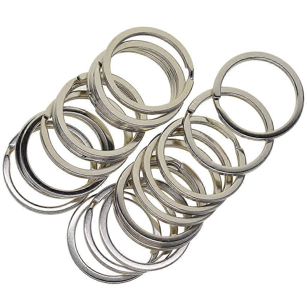 Various Split Key Rings Keys Chain Bag Charms Clasp flat round circle clip 1