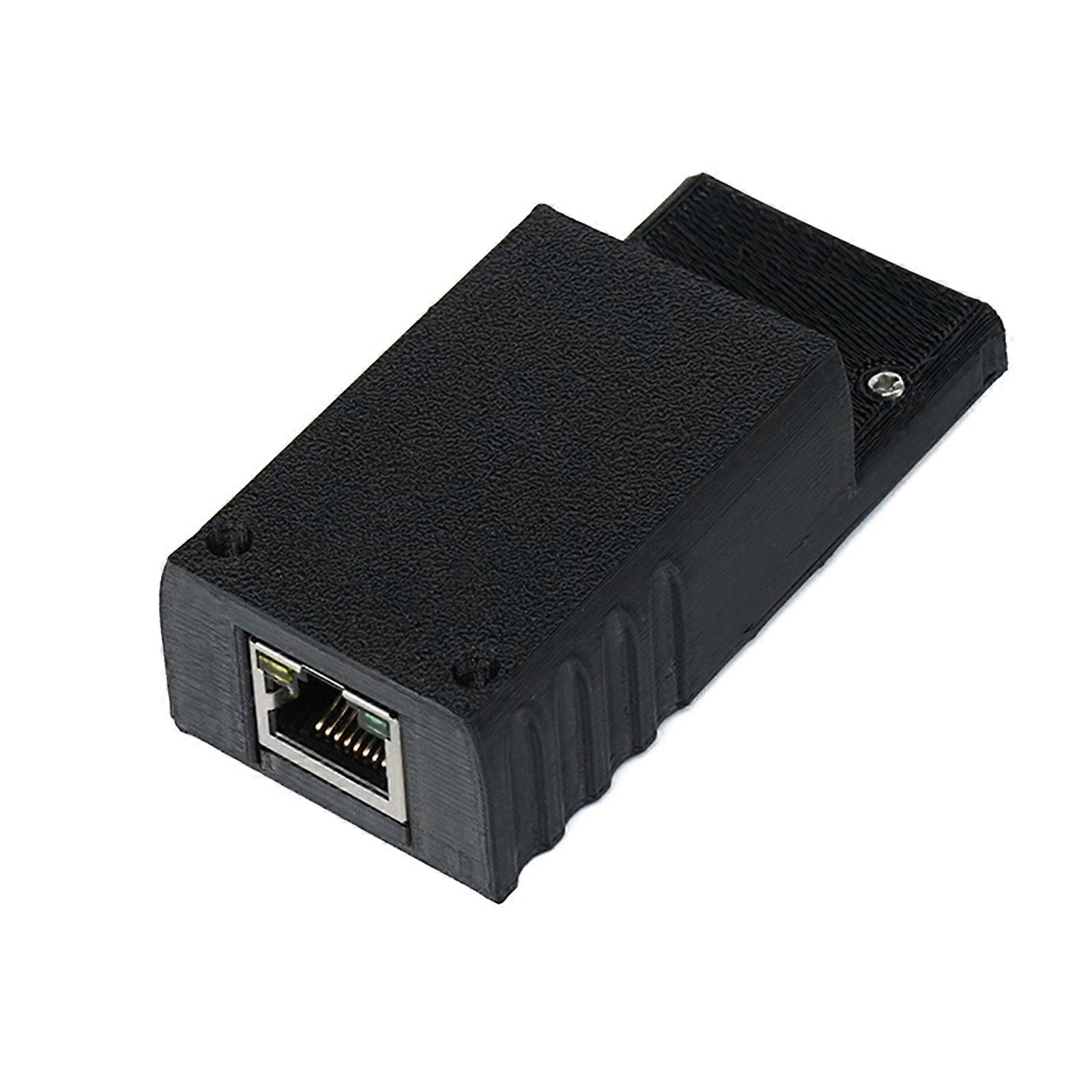 Taşınabilir Emülatör Oyun Aksesuarları Homebrew Ethernet Emülatörü Geniş Bant Adaptörü Kolay Kurulum Siyah
