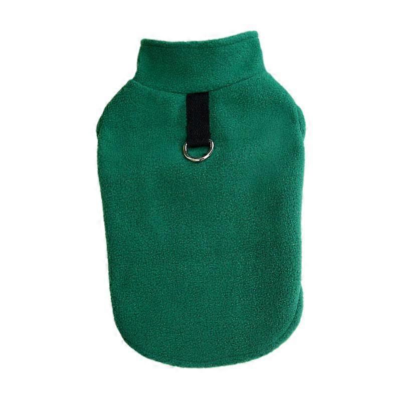 Pet Dog Jacket with D-Ring Soft Fleece Dog Clothes for Small Dogs Chihuahua French Bulldog Pug Coat Puppy Clothing