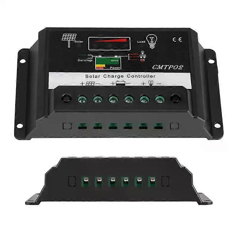 DC 12V 24V Solar Charge Controller Portable Safety Solar Panel Battery Regulator Charge Charging Controller