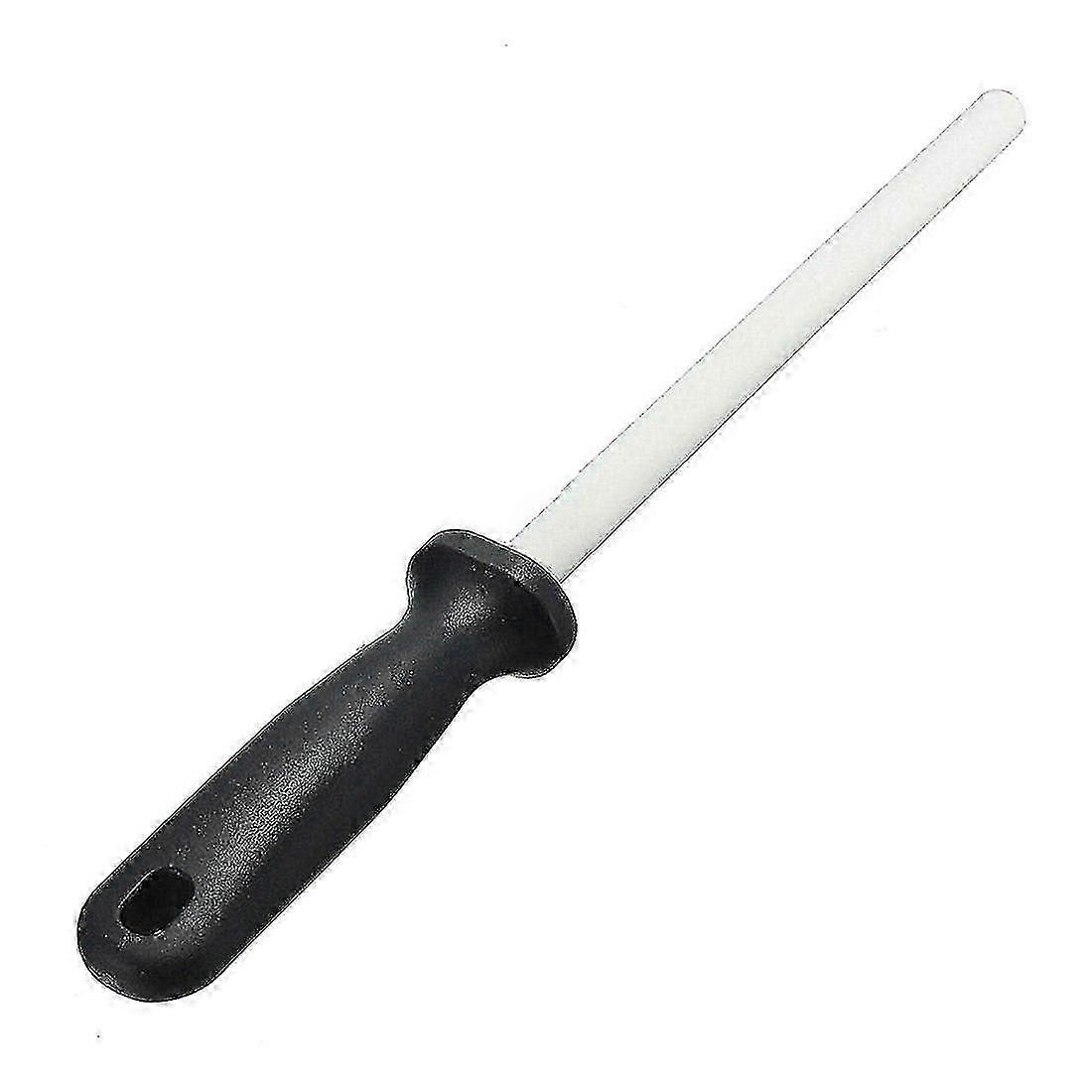 13" Ceramic Corundum Sharpener Rod Stick Bar For Blade Sharpening Kitchen Tool