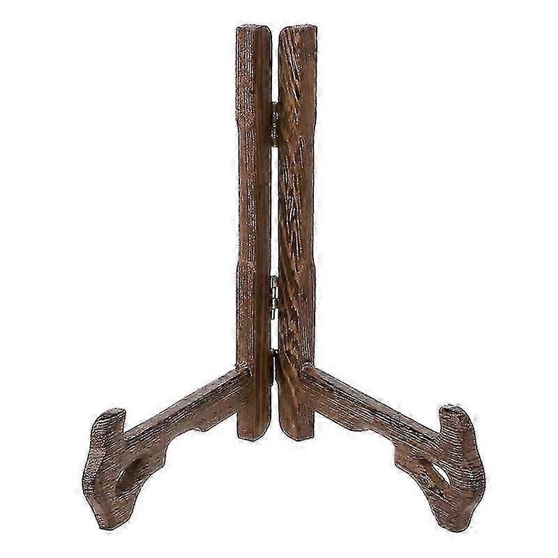 3-7 Inch Tall Wood Display Stand Holder Easels For Plates Photos Tea Tray 5 Size