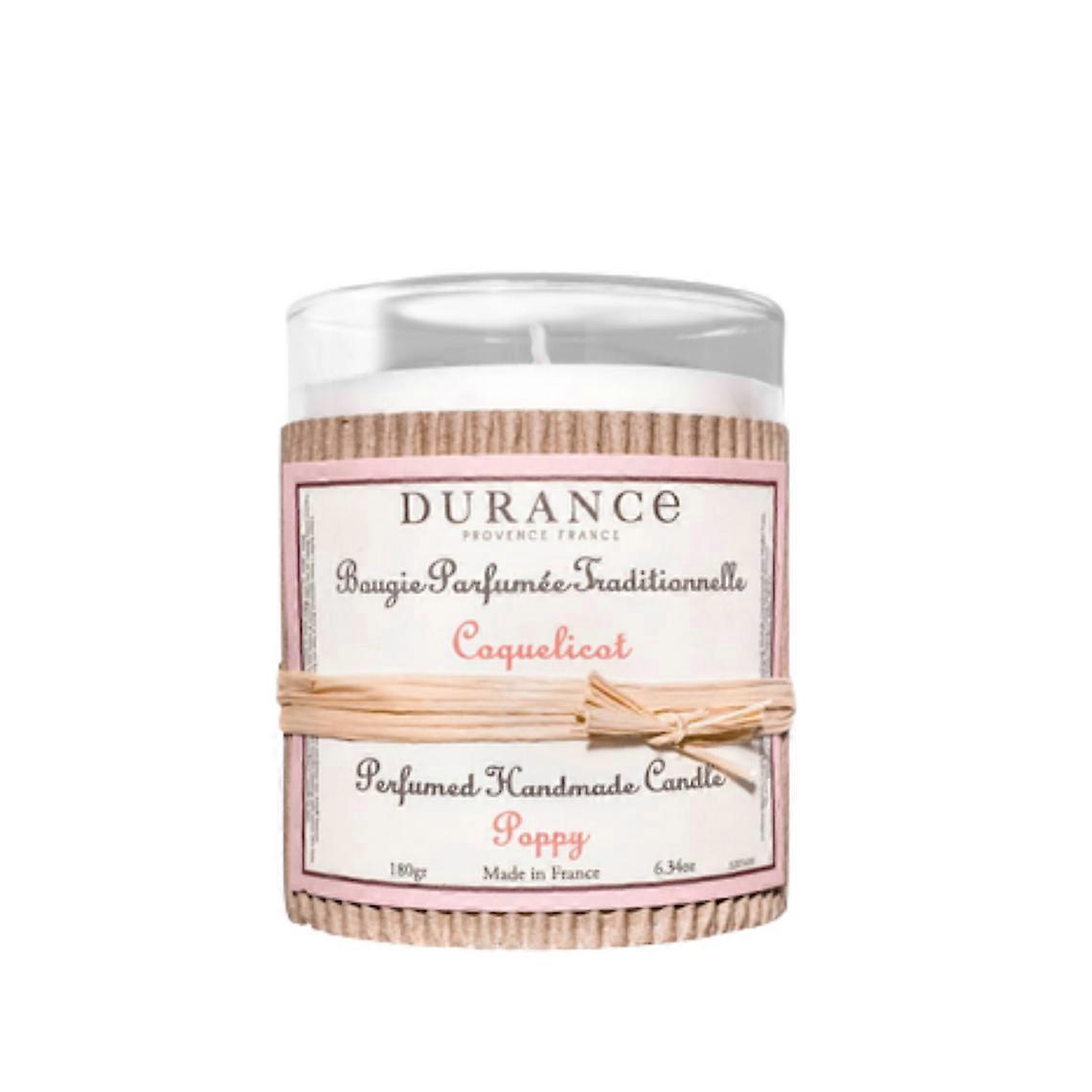 Vela perfumada tradicional de amapola